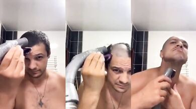 Vysavačový strojek na vlasy!