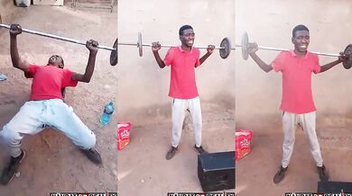 Zloděj dostane lekci za pokus o krádež vybavení tělocvičny