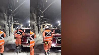 Silná detonace v tunelu!