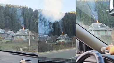 Pořádné zatopení v krbu!