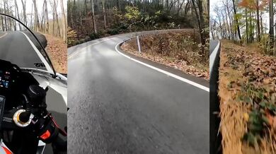 Motorkář nezvládl zatáčku