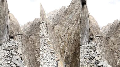 Nebezpečná horská stezka