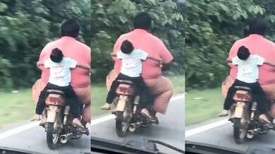 Drž se pevně synu!