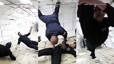 Wrestling v nulové gravitaci