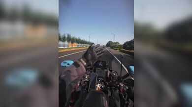 Pokus o video na sociální sítě ho stála nehodu