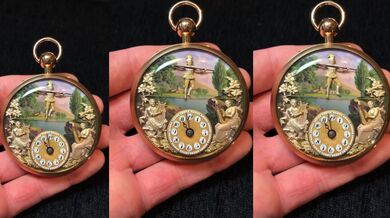 Unikátní kapesní hodinky z roku 1810