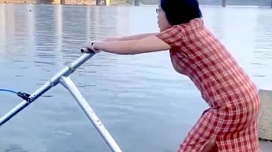 Nový zajímavý prostředek pro jízdu na vodě