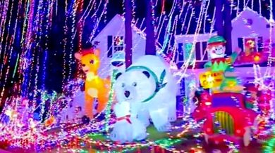 Bláznivá vánoční výzdoba