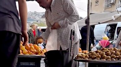 Zběhlý zloděj ovoce